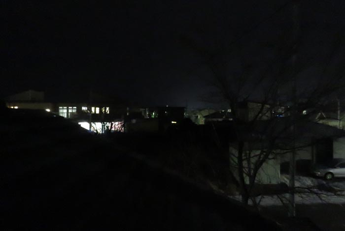 webnews今朝の北見／西の空