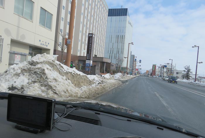 webnews今朝の北見/国道39号、大通り西1丁目