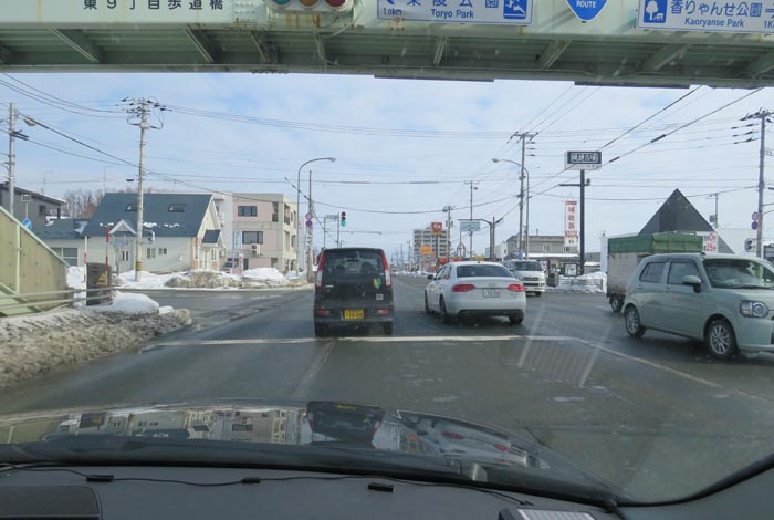 webnews今朝の北見/大通り東9丁目歩道橋
