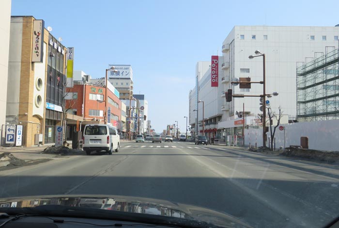 webnews今朝の北見/国道39号、大通り西2丁目交差点