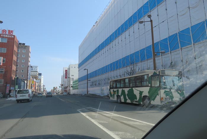 webnews今朝の北見/北見市役所新庁舎工事現場