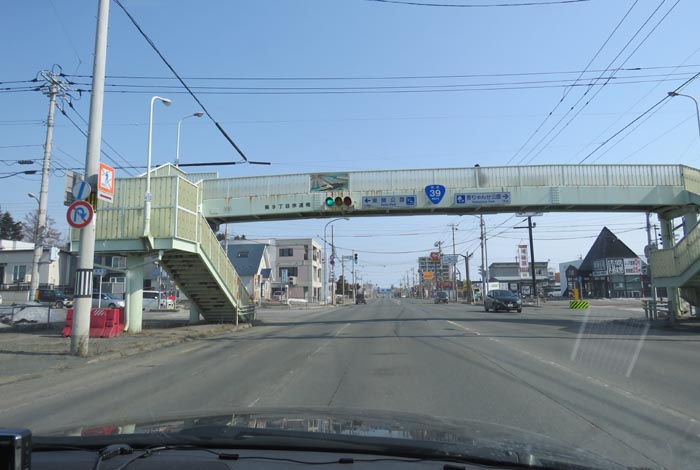 webnews今朝の北見/大通り東9丁目歩道橋