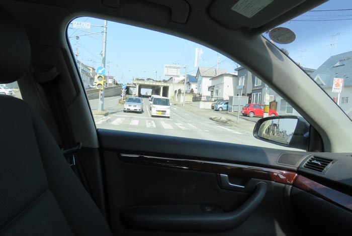 webnews今朝の北見/東9丁目歩道橋の交差点から左