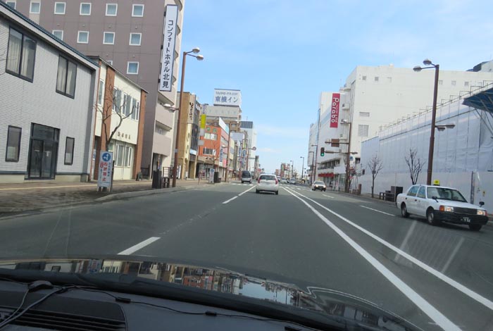 webnews今朝の北見/国道39号、大通り西2丁目交差点