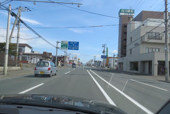 webnews今朝の北見/東6号線昭和通り交差点