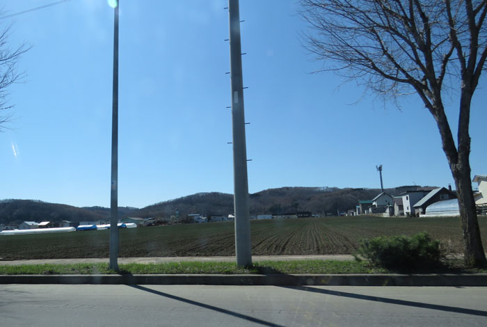 webnews今朝の北見／南岸通り沿のたまねぎ畑