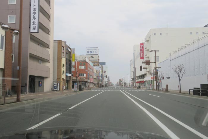webnews今朝の北見/国道39号、大通り西2丁目交差点
