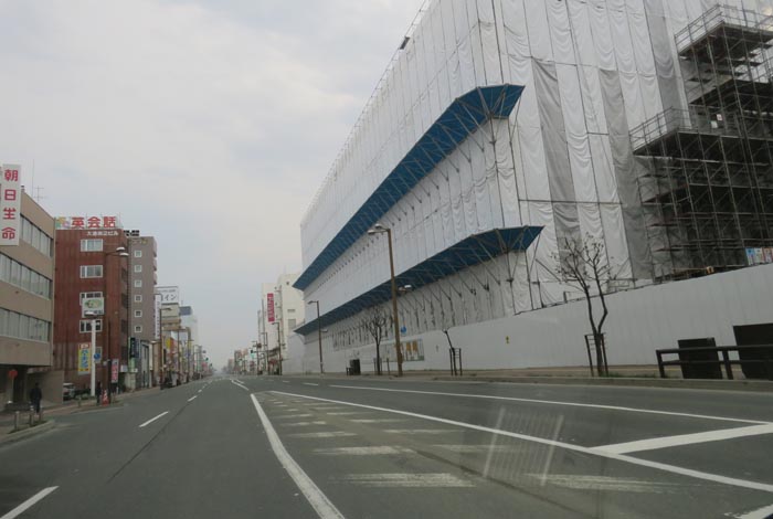 webnews今朝の北見/北見市役所新庁舎工事現場