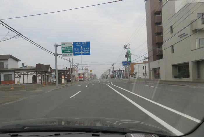 webnews今朝の北見/東6号線昭和通り交差点