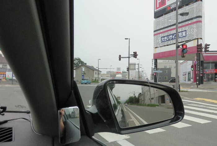 webnews今朝の北見／写真奥が北見駅方向