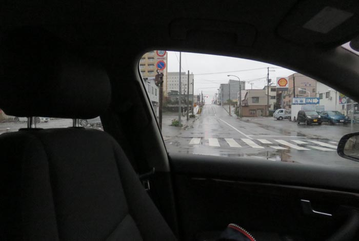 webnews今朝の北見/交差点を左に入ると北見赤十字病院方向