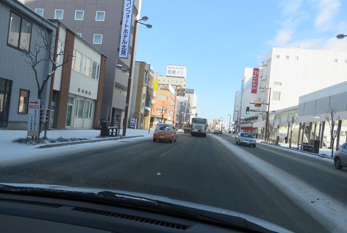 webnews今朝の北見/国道39号、大通り西2丁目交差点