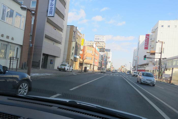 webnews今朝の北見/国道39号、大通り西2丁目交差点