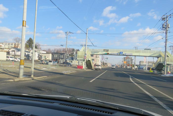 webnews今朝の北見/大通り東9丁目歩道橋