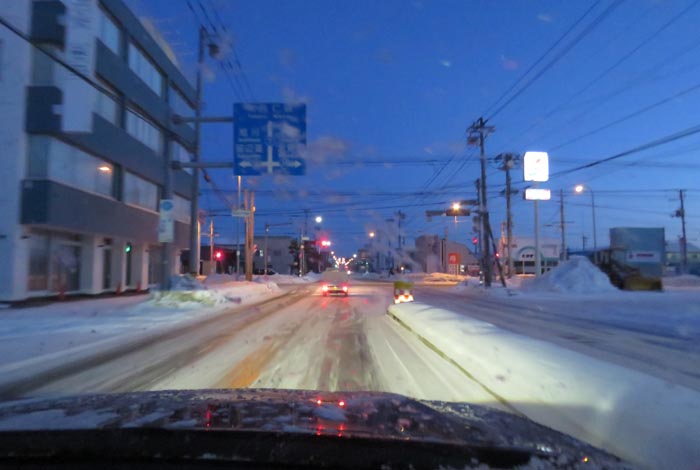 webnews今朝の北見／とん田通り、国道39号交差点