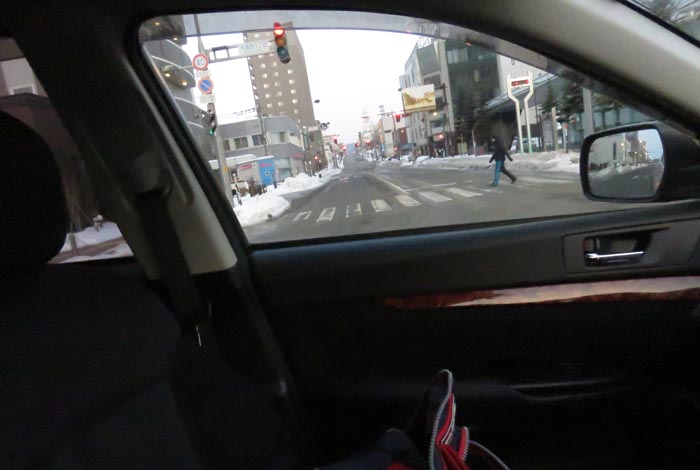 webnews今朝の北見/駅前交差点から左は中央通り側