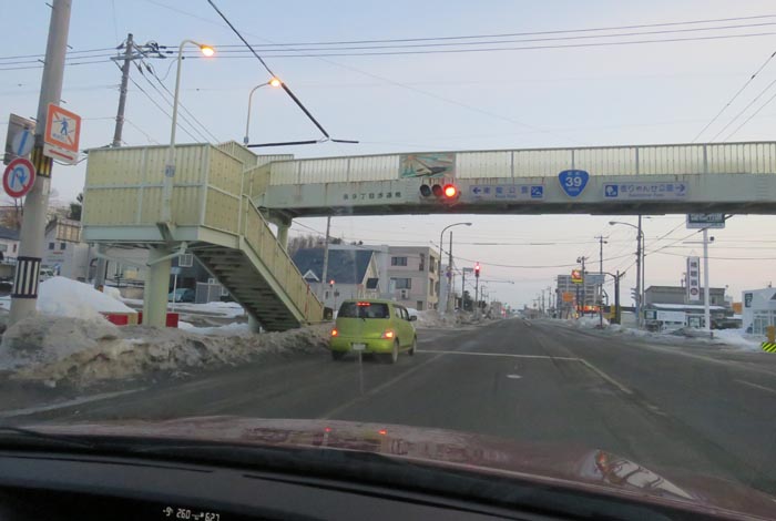 webnews今朝の北見/大通り東9丁目歩道橋