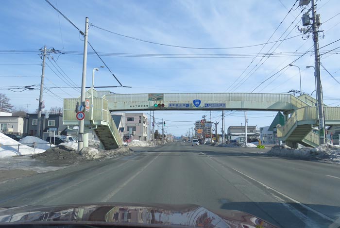 webnews今朝の北見/大通り東9丁目歩道橋