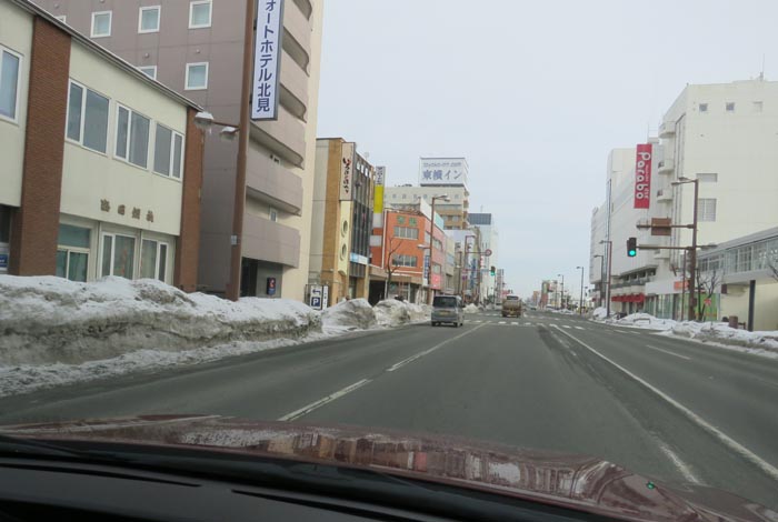 webnews今朝の北見/国道39号、大通り西2丁目交差点
