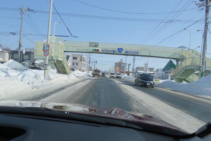 webnews今朝の北見/大通り東9丁目歩道橋