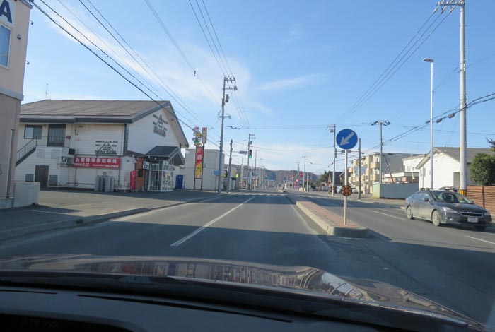 webnews今朝の北見／南大通り交差点方向