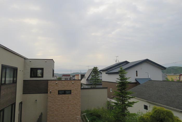 webnews今朝の北見／東の空
