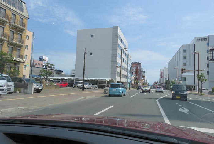 webnews今朝の北見/国道39号、大通り西3丁目、為山堂医院横