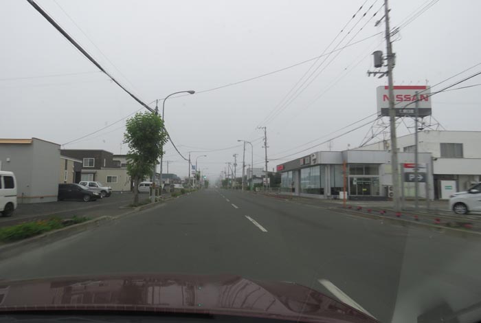 webnews今朝の北見／北見日産常盤店前