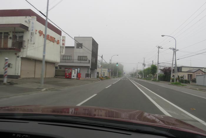 webnews今朝の北見／常盤通り、さかい商店前から北見市民会館方向