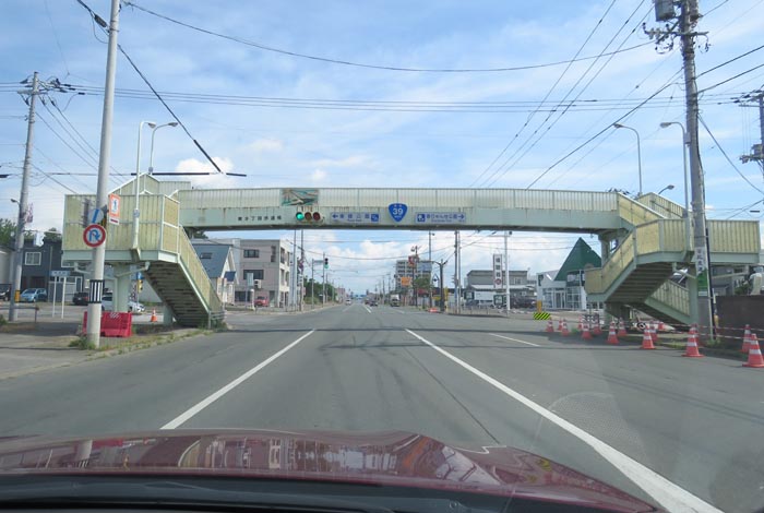webnews今朝の北見/大通り東9丁目歩道橋