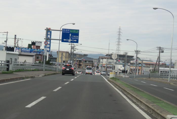 webnews今朝の北見／錦町の南岸通り交差点交差点