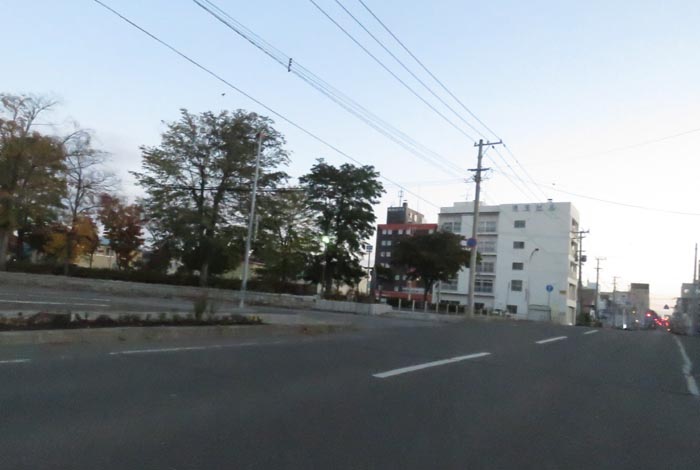 webnews今朝の北見／パレスビル方向