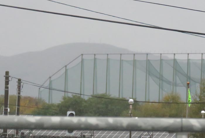webnews今朝の北見／仁頃山頂上には開発局の無線中継施設がある