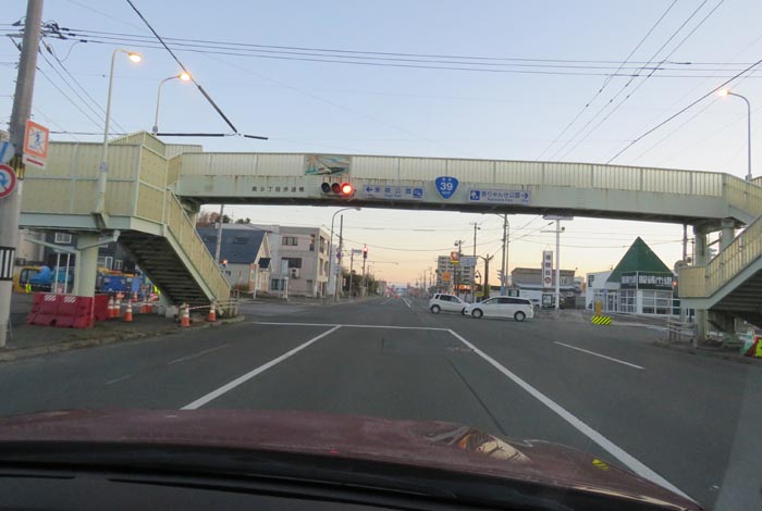 webnews今朝の北見/大通り東9丁目歩道橋