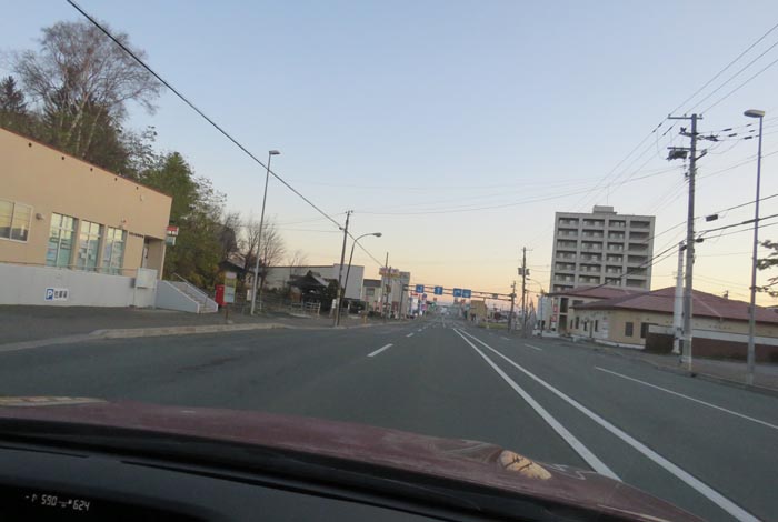 webnews今朝の北見/大町郵便局前
