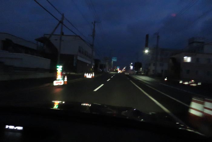 webnews今朝の北見／とん田通り、南大通り交差点から国道39号方向