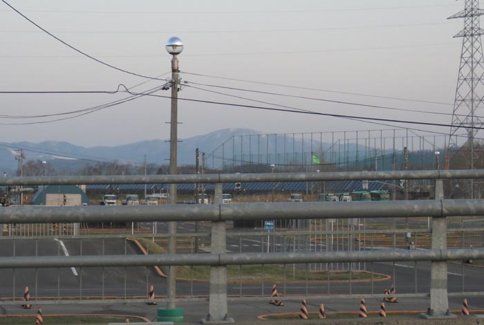 webnews今朝の北見／仁頃山頂上には開発局の無線中継施設がある