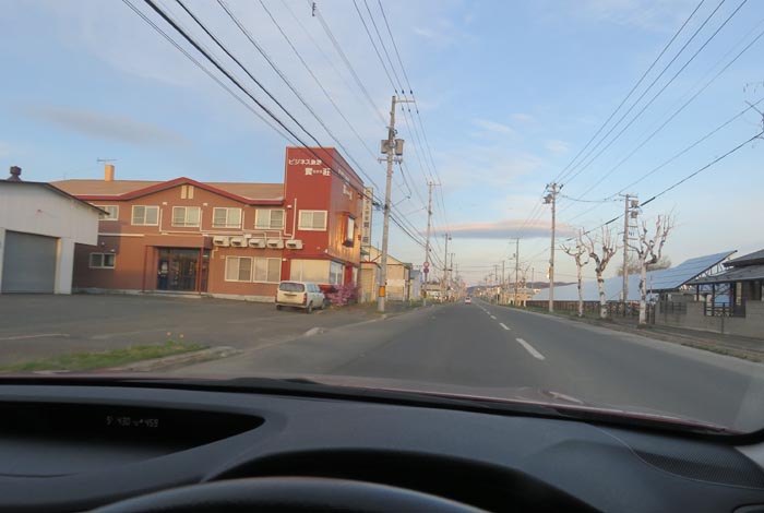 webnews今朝の北見／ビジネス旅館寳荘前
