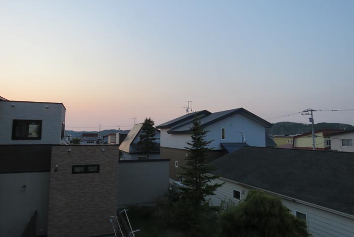 webnews今朝の北見／東の空