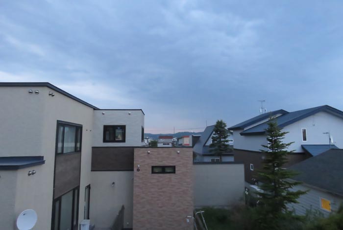 webnews今朝の北見／東の空
