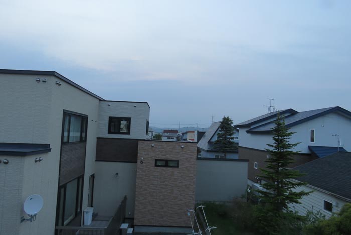 webnews今朝の北見／東の空