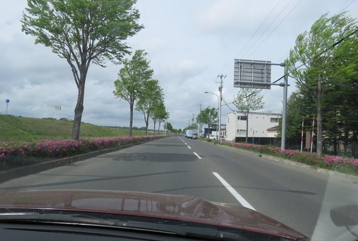 webnews今朝の北見／北見日産常盤店前