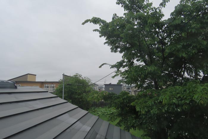 webnews今朝の北見／西の空