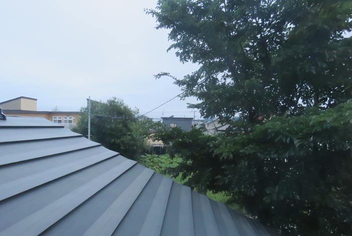 webnews今朝の北見／西の空