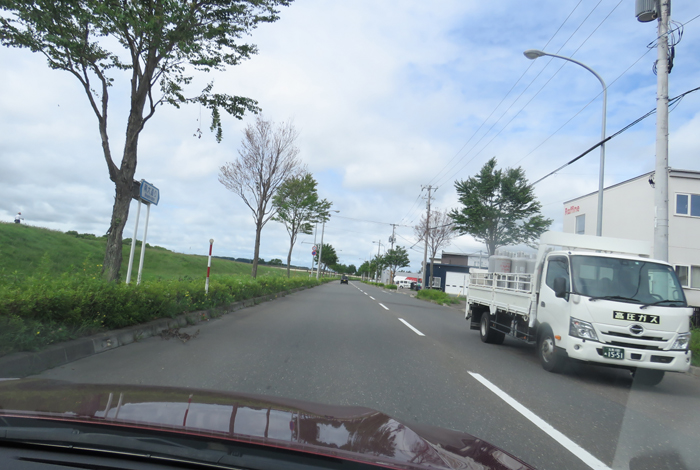 webnews今朝の北見／北見日産常盤店前