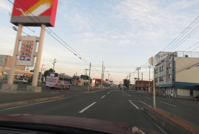 webnews今朝の北見/とん田通り、南大通り交差点