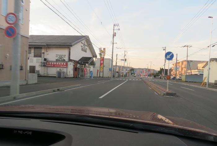 webnews今朝の北見／南大通り交差点方向