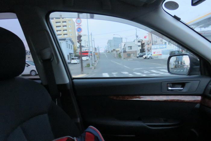 webnews今朝の北見/交差点を左に入ると北見赤十字病院方向