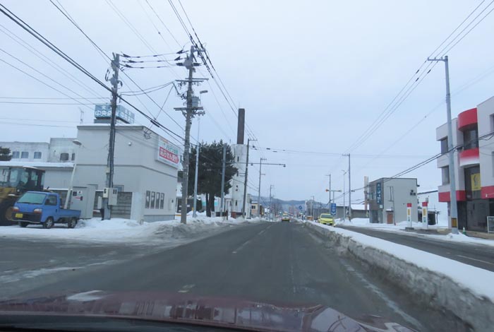 webnews今朝の北見／北見中央病院前