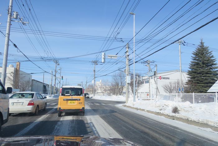 webnews今朝の北見／南岸通り、錦町から川沿町